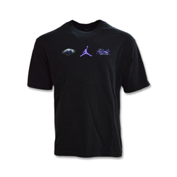 Air Jordan Flight Logo Tee Black - DM1444-010