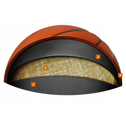 Basketball Spalding React TF-250 Logo Fiba Leather