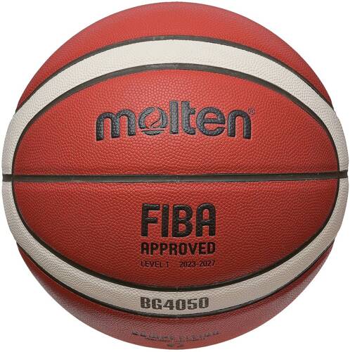 Basketbalový míč Molten BG4050 Indoor FIBA hnědý vel. 5 - G4050