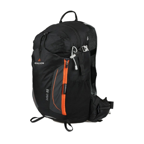 Bergson BRISK 22L BLACK ORANGE Trekking Backpack