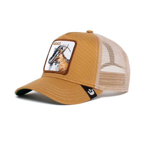 Goorin Bros. The Goat Khaki Trucker Cap - 101-0385-KHA