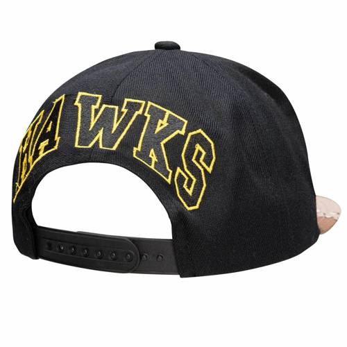 Mitchell & Ness NBA Choco Camo HWC Atlanta Hawks Snapback Cap - HHSS1101-AHAYYPPPBLCK