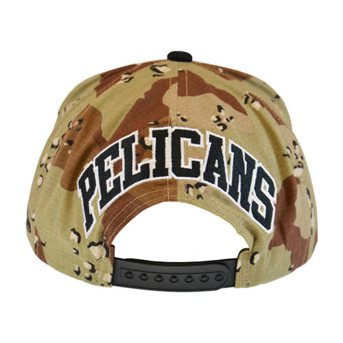 Mitchell & Ness NBA Choco Camo Snapback New Orleans Pelicans - HHSS1101-NOPYYPPPCAMO