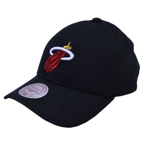 Mitchell & Ness NBA Miami Heat Team Logo Cuff Knit -INTL154 MIAHEA BLK