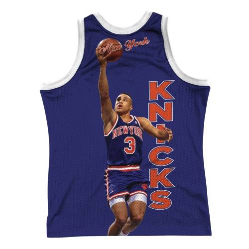 Mitchell & Ness NBA Sublimated Player Tank John Starks New York Knicks