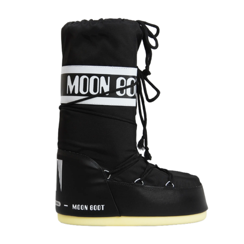 Moon Boot MB Icon Nylon Black Boots - 80D1400440-N001