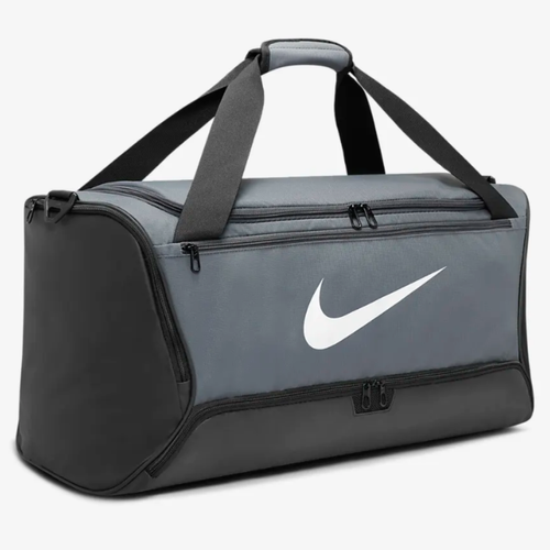 Nike Brasilia 9.5 Training Duffel Grey Bag - DH7710-068