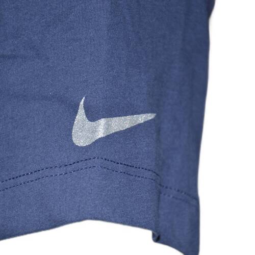 Nike Dallas Mavericks Essential Dry T-shirt Chrome Logo College Navy - CZ7252-419