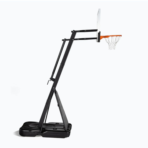 Set to Basketball Portable Stand OneTeam + Air Jordan Legacy 2.0 Deflated 8P Ball