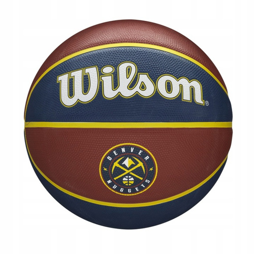 Set to Basketball Portable Stand OneTeam + Wilson NBA Team Denver Nuggets Ball