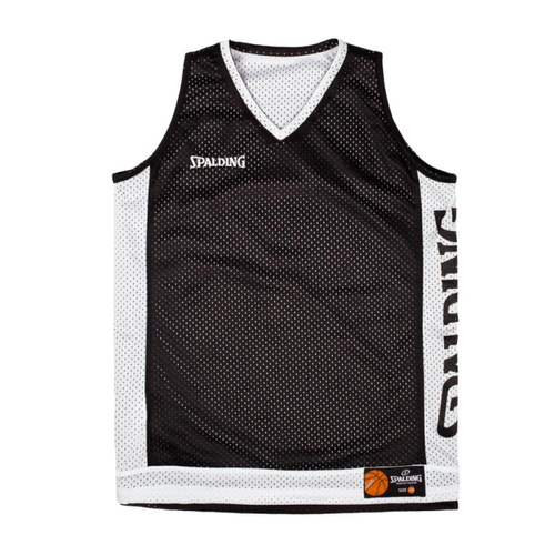 Spalding Men's Reversible Tanktop to Basketball Balck / White - 40221207