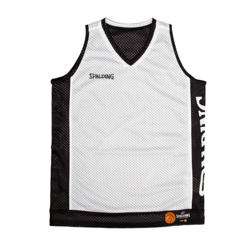 Spalding Men's Reversible Tanktop to Basketball Balck / White - 40221207