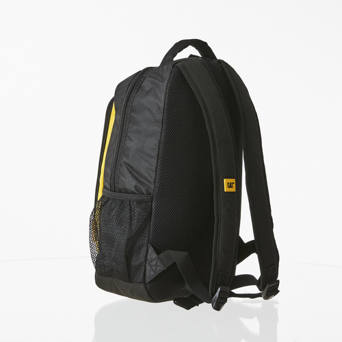 Sports backpack for school urban black yellow 31 L Caterpillar Fastlane - 83853-01