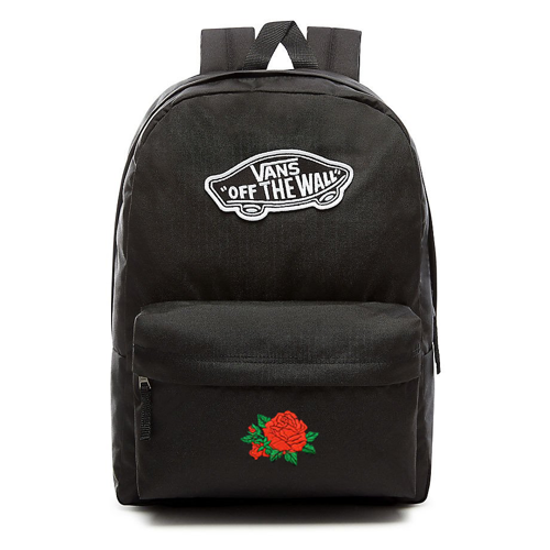 VANS Realm Backpack Black Custom Rose