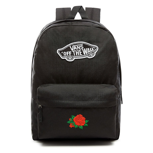 VANS Realm Backpack Rose VN0A3UI6BLK + Pencil Pouch