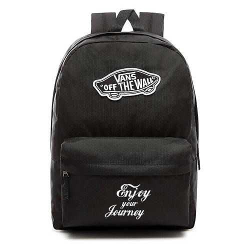 VANS Realm Backpack VN0A3UI6BLK Custom Enjoy your journey