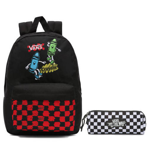 Vans New Skool Crayola Batoh - VN0002TLYUY1 + Pencil Pouch