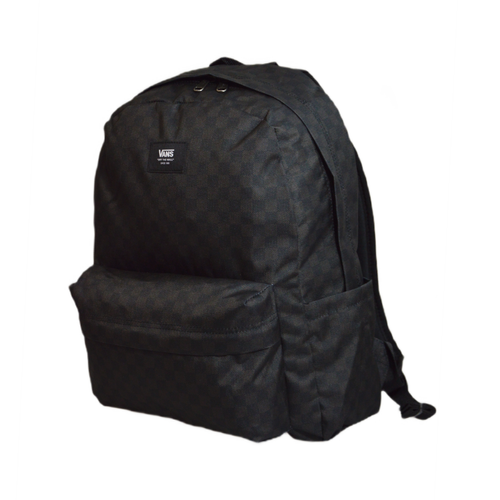 Vans Old Skool Check Backpack black/charcoal + Panda Custom