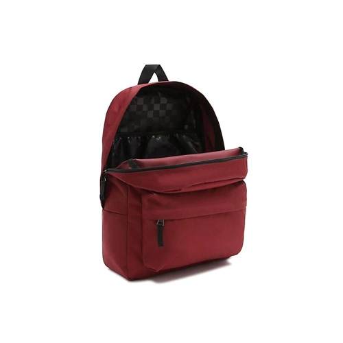 Vans Realm Backpack Red - VN0A3UI6J511 + Pencil Pouch