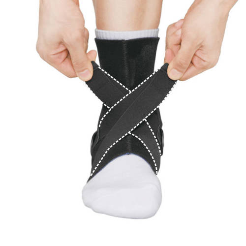 ZAMST A2-DX ankle stabilizer, RIGHT