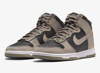 Dámské podzimní boty Nike Dunk High Moon Fossil Šedé (W) - DD1869-002