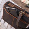 Men's vintage leather bag Paolo Peruzzi Vintage - T-96-BR