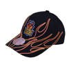 Mitchell & Ness NBA Milwaukee Bucks Flamez Strapback Cap - 6LUXMM20018 MBUBLCK