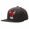 Mitchell & Ness NBA Quilted Taslan Snapback HWC Chicago Bulls - HHSS1212-CBUYYPPPBLCK