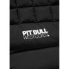 Pit Bull West Coast Padded Bunda s kapucí na zip Seacoast Black