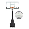 Set to Basketball Portable Stand OneTeam + Air Jordan Ultimate 8P Ball