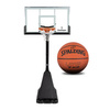 Set to Basketball Portable Stand OneTeam + Spalding TF-50 LAYUP Ball