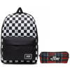 VANS Glitter Check Backpack - VN0A48HGXZG + Pencil Pouch