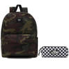 Vans Old Skool Camo Backpack - VN0A5KHQ97I + Pencil Pouch