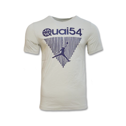 Air Jordan Quai 54 T-shirt Short Sleeve Crew Light Bone/Neutral Indigo - DV6290-072