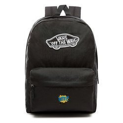 Plecak VANS Realm Backpack szkolny Custom Wtf - VN0A3UI6BLK 