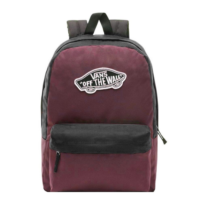 vans realm backpack purple