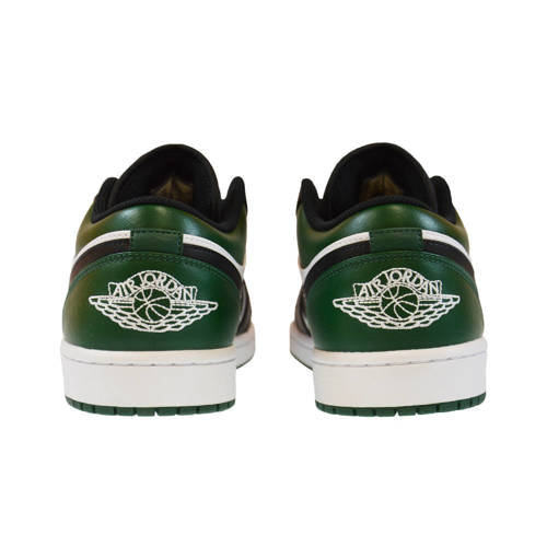 Air Jordan 1 Low Green Toe Shoes - 553558-371