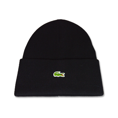 Black winter hat Lacoste - RB982500031