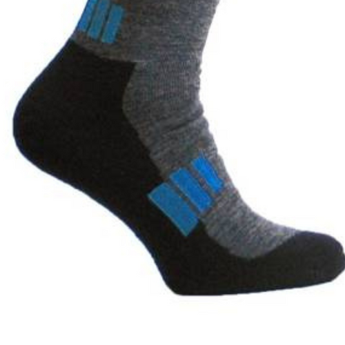 Brubeck Trekking Light Socks Graphite-Blue - BTR002/MEN