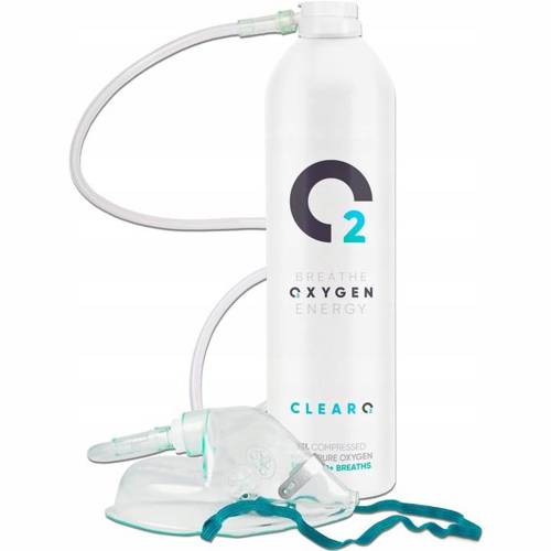 ClearO2 15L Pure Breathing Oxygen + Mask