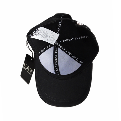 Emporio Armani EA7 Baseball Black Cap Strapback - 247088 CC010 28521