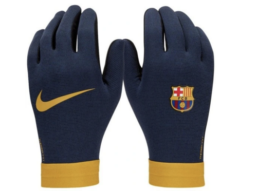 Men's sports gloves Nike FC Barcelona Therma-Fit Academy - FJ4861-010