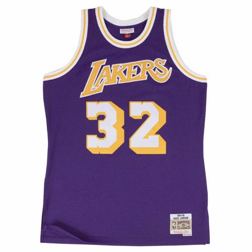 Mitchell & Ness La Lakers Swingman Jersey Magic Johnson - SMJYGS18176-LALPURP84EJH