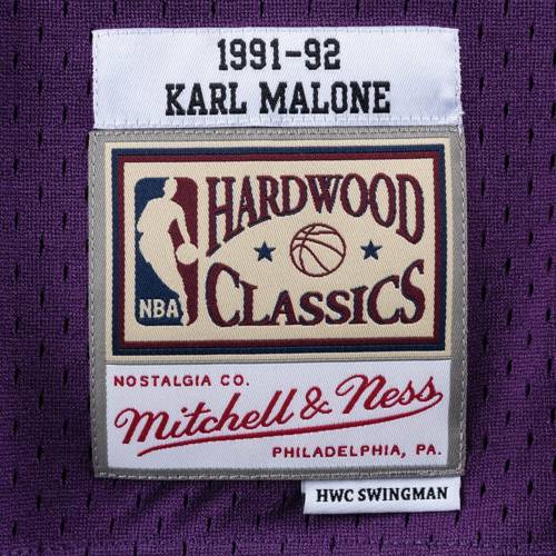 Mitchell & Ness NBA Karl Malone Utah Jazz Swingman Jersey