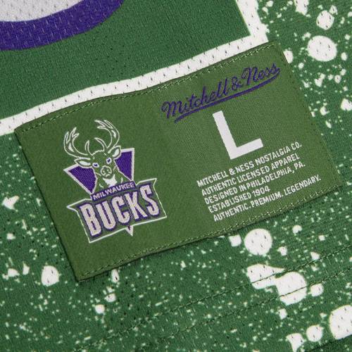 Mitchell & Ness NBA Milwaukee Bucks Tank Top -MSTKAJ19070-MBUDKGN