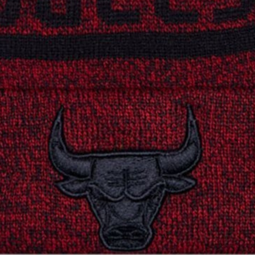 New Era NBA Chicago Bulls Jake Bobble Knit Beanie Hat - 60424795