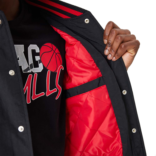 New Era NBA Chicago Bulls Script Bomber Jacket - 60332203