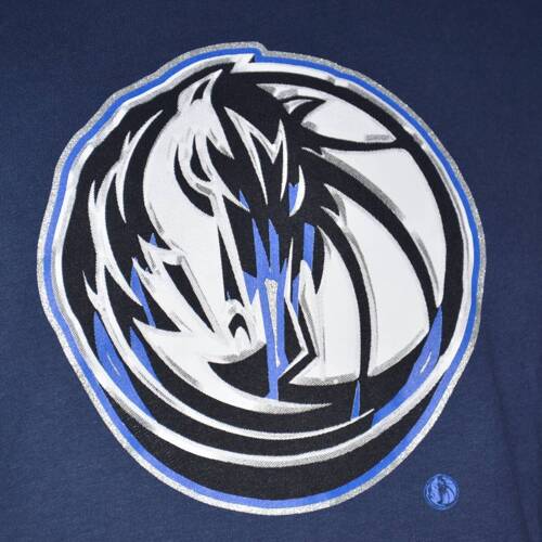 Nike Dallas Mavericks Essential Dry T-shirt Chrome Logo College Navy - CZ7252-419