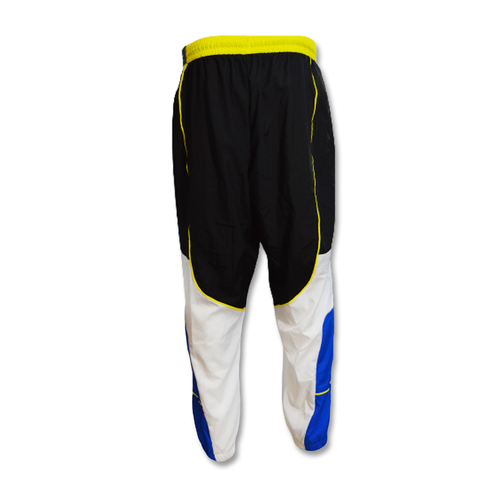 Nike Throwback Pants Black/White/Opti Yellow/Signal Blue - CV1914-013