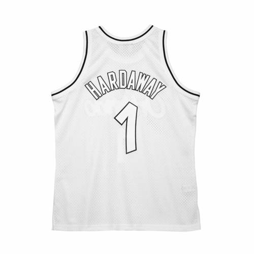 Orlando Magic Penny Hardaway 1994-1995 White Black Swingman Jersey